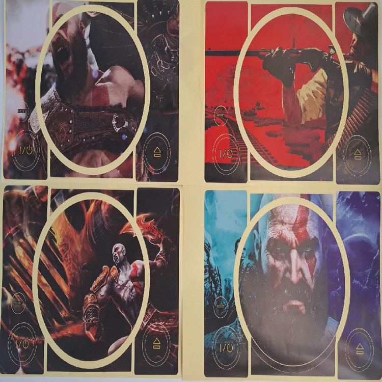 اسکین پلی استیشن 1 طرح GOD OF WAR 01
