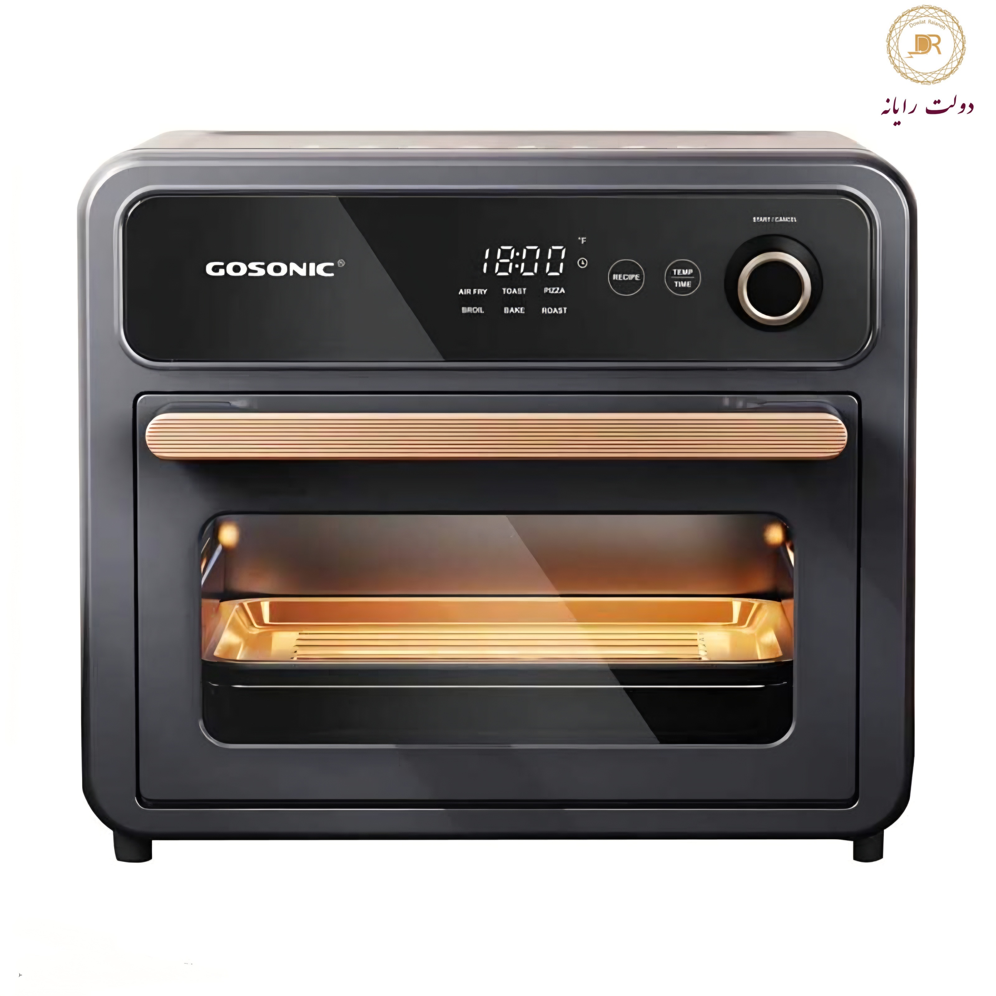 سرخ‌کن بدون روغن و فر برقی گوسونیک مدل GAF-612