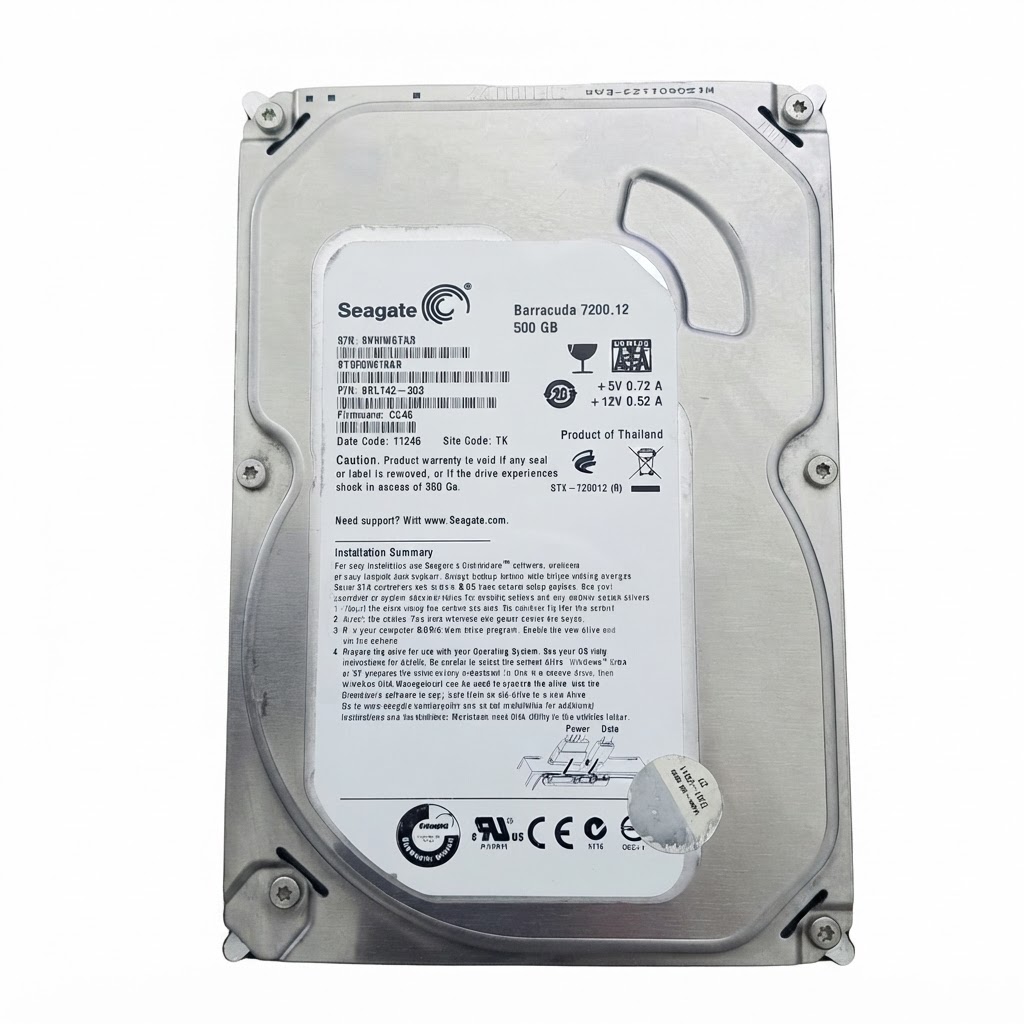 هارد دیسک اینترنال سیگیت مدل Barracuda ST500418AS ظرفیت ۵۰۰ گیگابایت