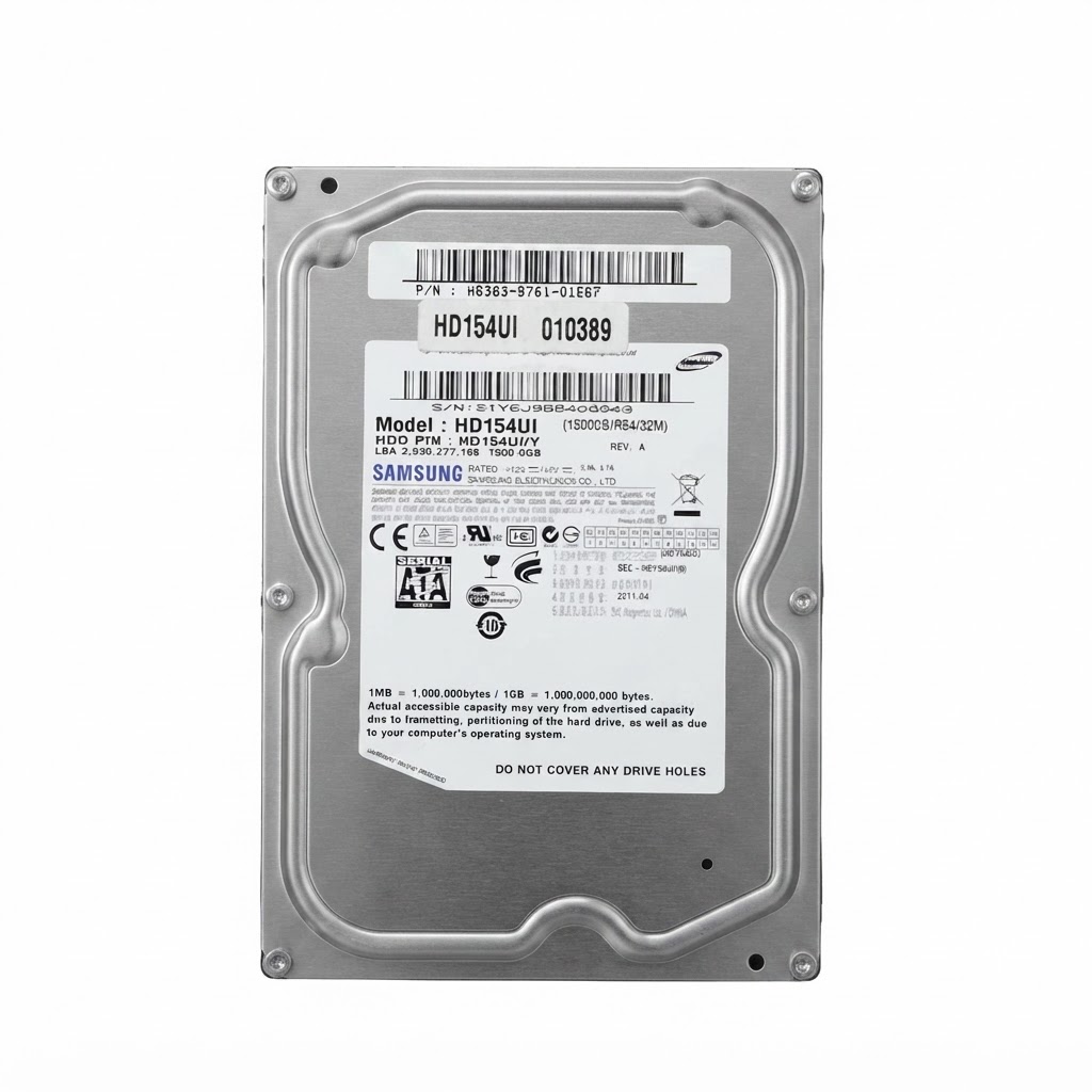 هارد SAMSUNGمدل  HD154UI حافظه 1.5TB استوک